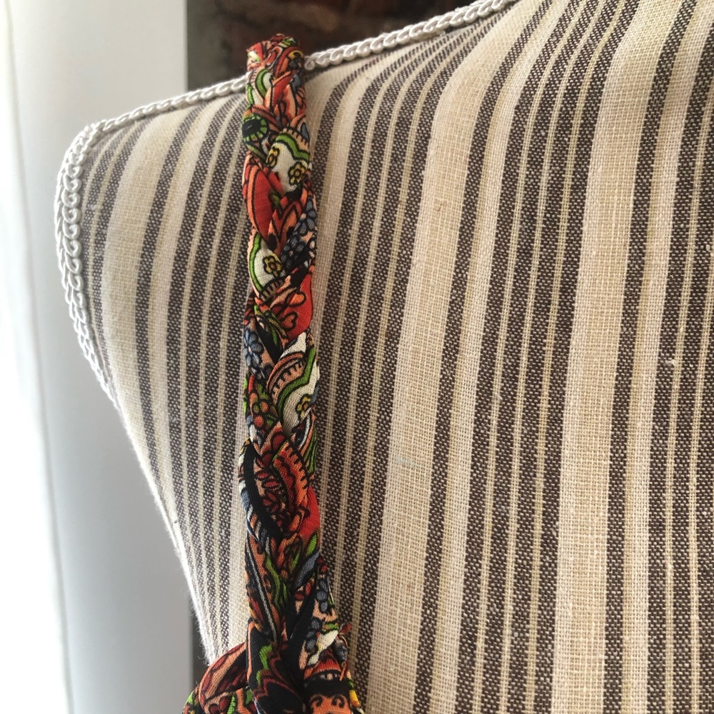 Moa Moa colorful paisley print summer dress size M - Picture 3 of 3